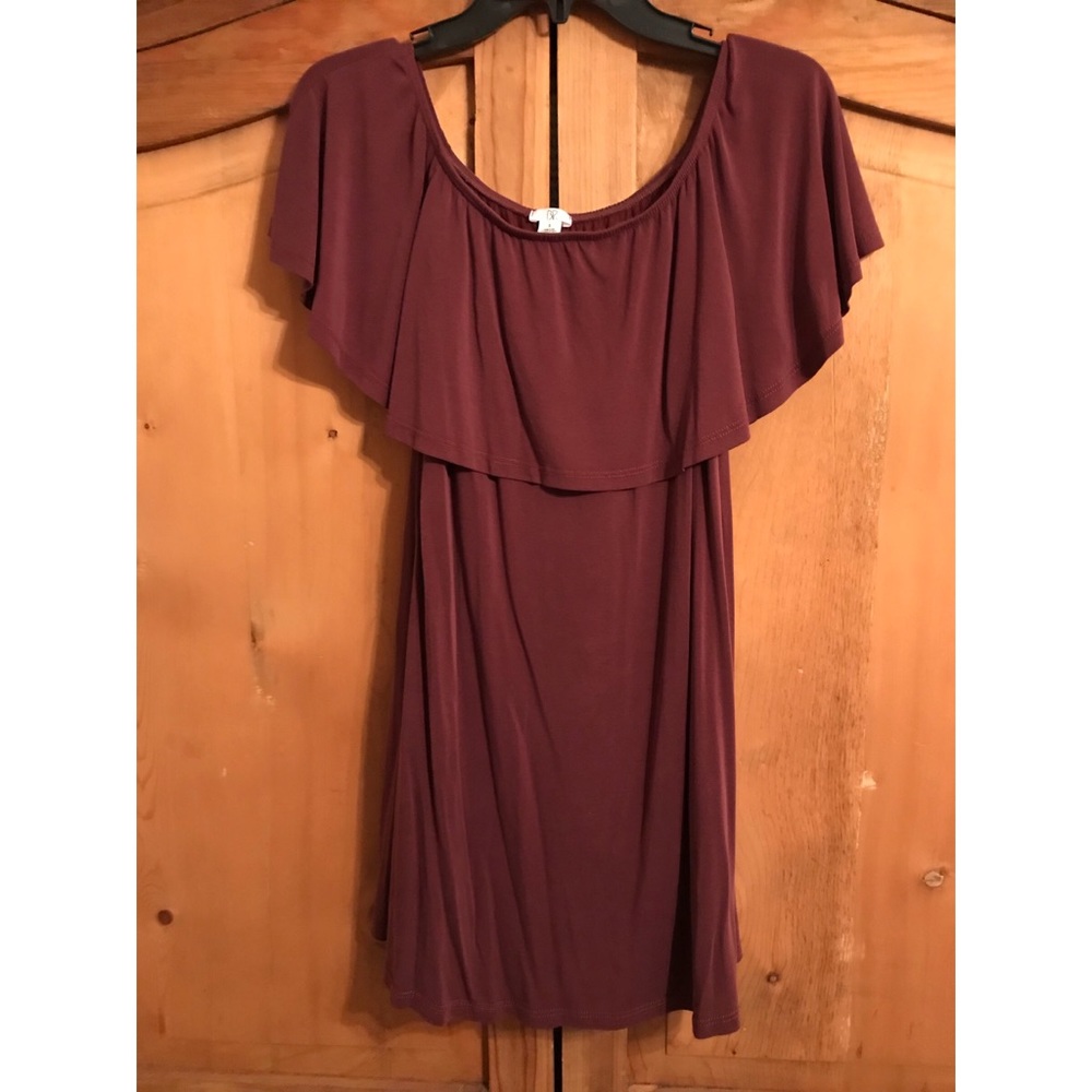 Off the shoulder dress